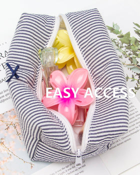 PAZIMIIK makeup bag showing floral pattern detail