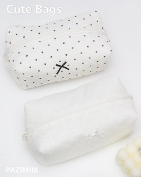 PAZIMIIK makeup bag with toiletries and cosmetics