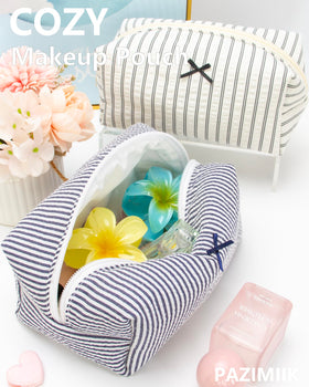 PAZIMIIK makeup bag with toiletries inside