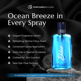 PB ParfumsBelcam Blue Depths Eau de Toilette packaging