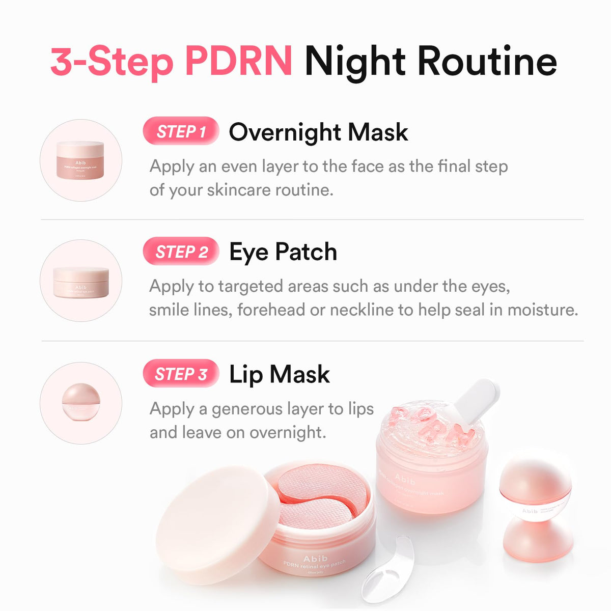 PDRN Retinal Eye Patches in packaging