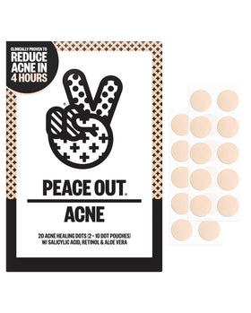 PEACE OUT Acne Healing Dots packaging front view