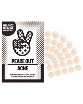 PEACE OUT Acne Healing Dots packaging front view