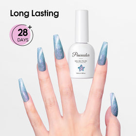 PEACECOLOR Cat Eye Gel Nail Polish set in elegant packaging