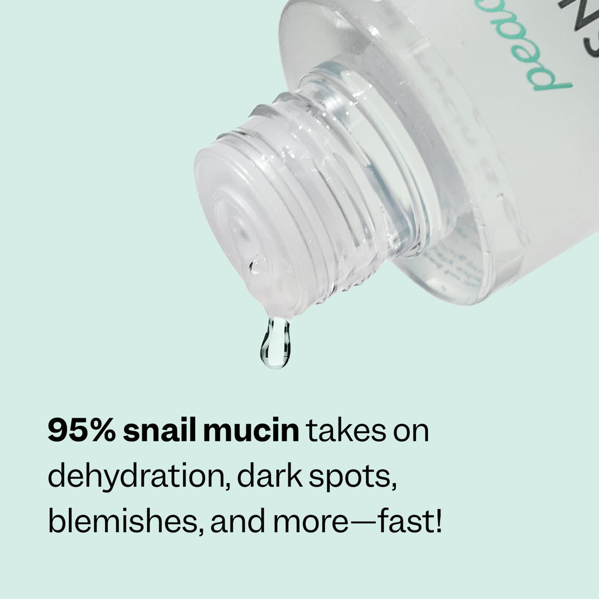 Peach Slices Snail Rescue Toner in a skincare routine flat lay