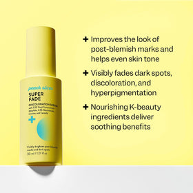 Peach Slices Super Fade Discoloration Serum with K-beauty products