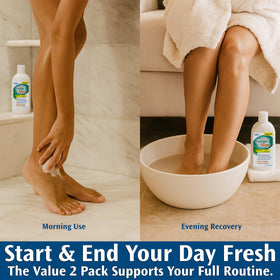 Pedifix FungaSoap Cleansing Wash side view
