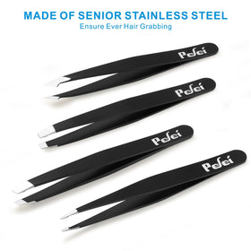 Pefei classic tweezers in black