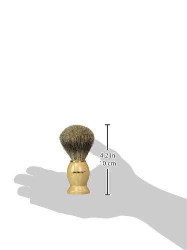 Perfecto Shaving Brush packaging with product details