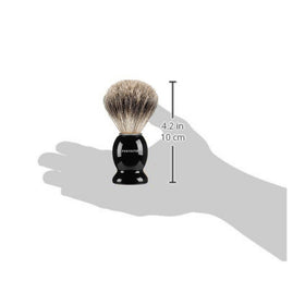 Perfecto Synthetic Shaving Brush displayed with accessories