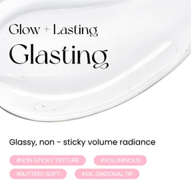 Peripera Ink Glasting Lip Gloss 01 Crystal Clear on lips