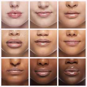 Peripera Ink Glasting Lip Gloss 01 Crystal Clear texture swatch