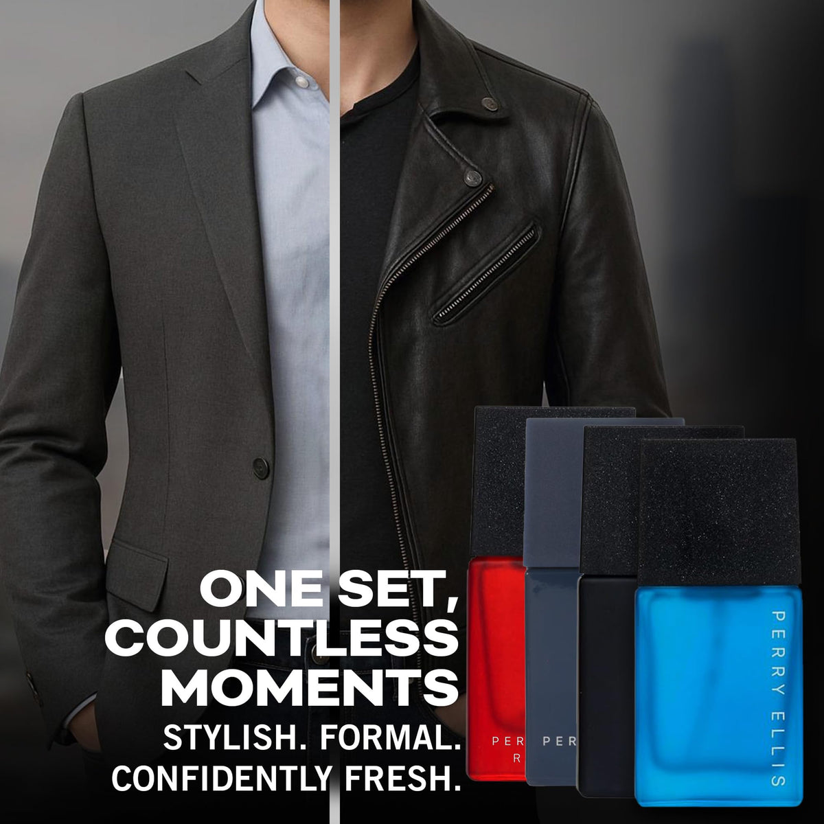 Perry Ellis Mini Coffret Gift Set displayed on a table