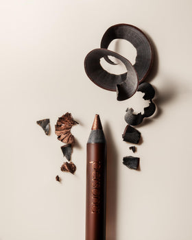 PERSONA 24HR Plum Waterproof Eyeliner Pencil with makeup brushes