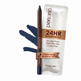 PERSONA 24HR Waterproof Eyeliner Pencil in black, front view