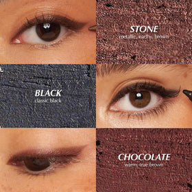 PERSONA Eyeliner Pencil showing application technique