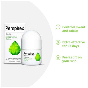 PERSPIREX Comfort Antiperspirant roll-on close-up