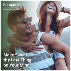 PERSPIREX Comfort Antiperspirant Roll-On on a bathroom shelf