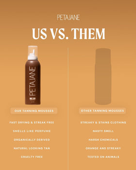 Peta Jane Dark Tanning Mousse 7 Oz packaging