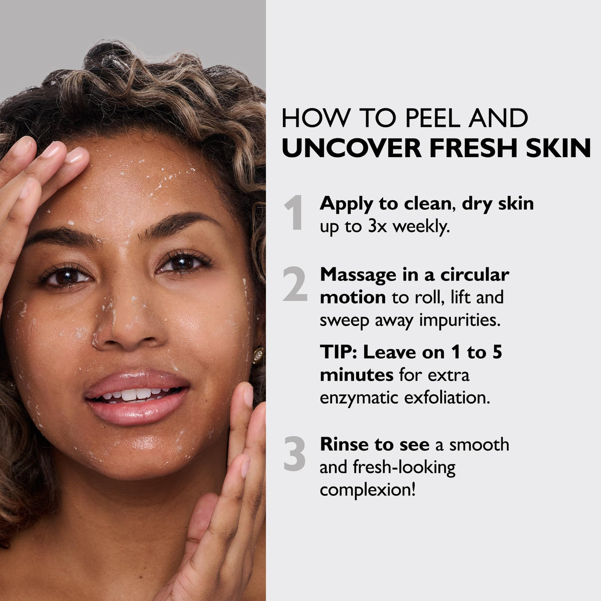 Peter Thomas Roth FIRMx Peeling Gel application on skin