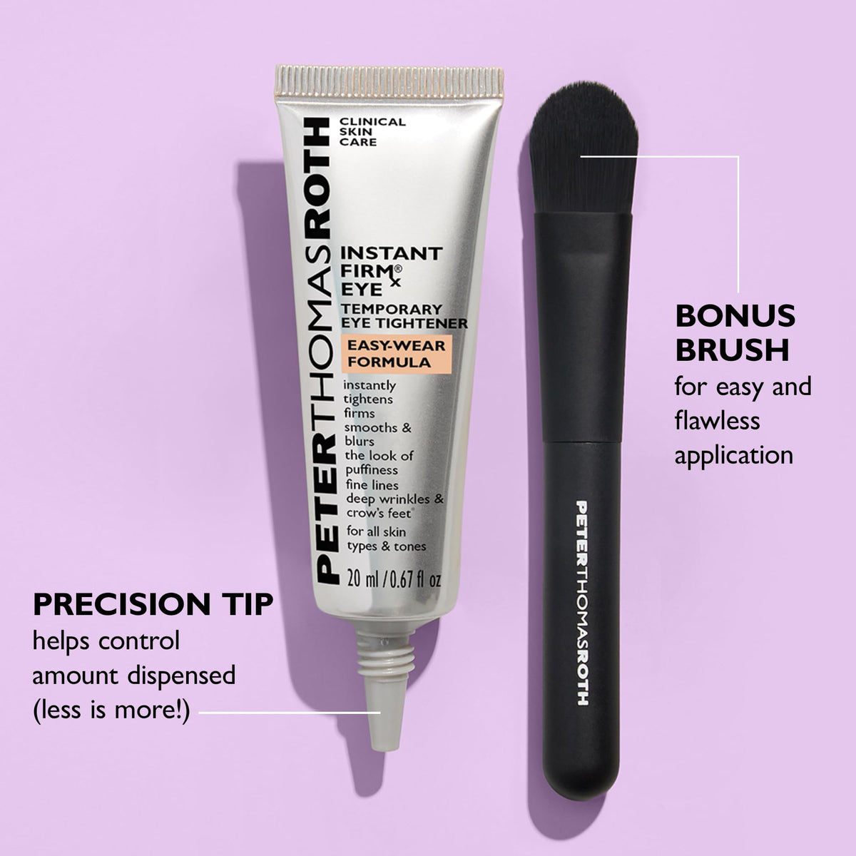 Peter Thomas Roth Instant FIRMx® Eye Tightener texture on hand