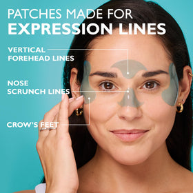 Peter Thomas Roth Peptide Skinjection Eye Mask Patches in use