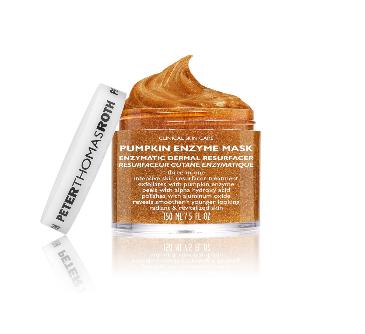 Peter Thomas Roth Pumpkin Enzyme Mask 5 Fl Oz front view with packaging