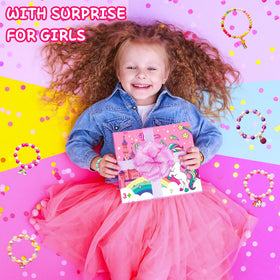 Phaorui Unicorn Bath Bombs displayed with toys and bath accessories