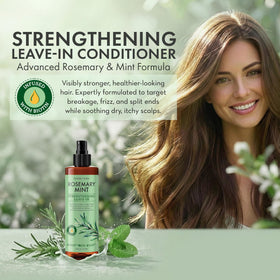 PHARM TO TABLE Leave In Conditioner Spray Rosemary & Mint back view