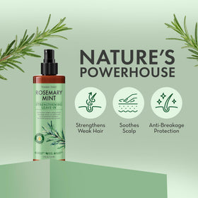 PHARM TO TABLE Leave In Conditioner Spray Rosemary & Mint side view