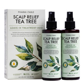 PHARM TO TABLE Leave In Conditioner Spray Tea Tree Scalp front view