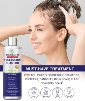 PHARMBANNER Anti-Fungal Shampoo application process