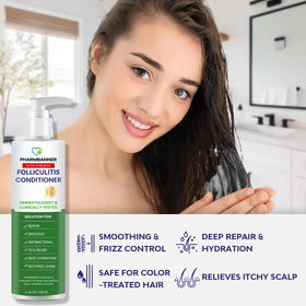PHARMBANNER Folliculitis Itch Relief Conditioner back view