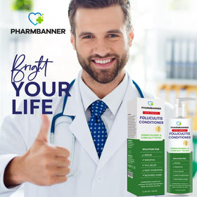 PHARMBANNER Folliculitis Itch Relief Conditioner with natural ingredients