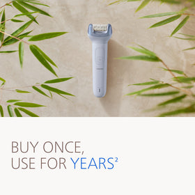PHILIPS Epilator Series 8000 with ceramic tweezers close-up