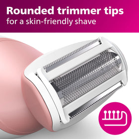 Philips Lady Shaver Series 6000 in use during shower