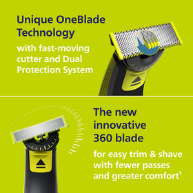 Philips Norelco OneBlade 360 with USB charging cable