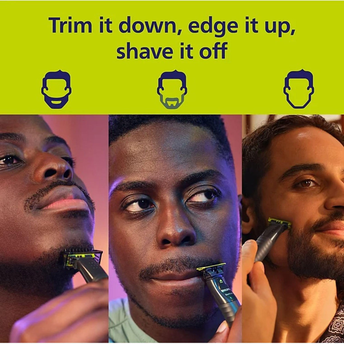 PHILIPS OneBlade in a lifestyle setting