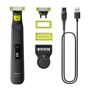 PHILIPS OneBlade Pro 360 USB-A cable and accessories