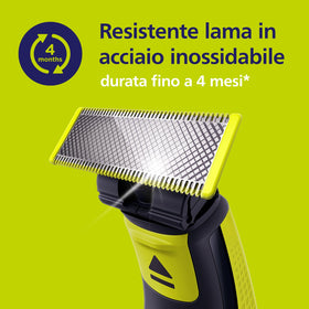PHILIPS OneBlade QP620/50 in a lifestyle setting