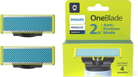 PHILIPS OneBlade Replacement Blades Pack of 2 front view