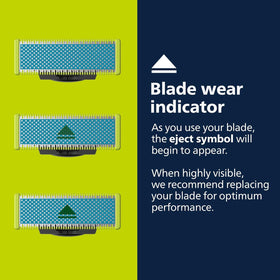 PHILIPS OneBlade Replacement Blades side view