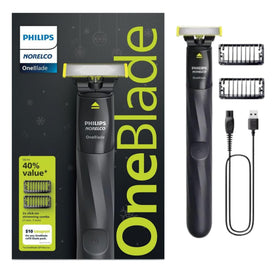 PHILIPS OneBlade showing USB charging port
