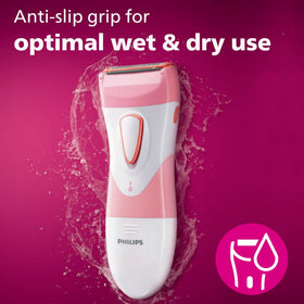 Philips SatinShave Essential electric shaver with travel cap
