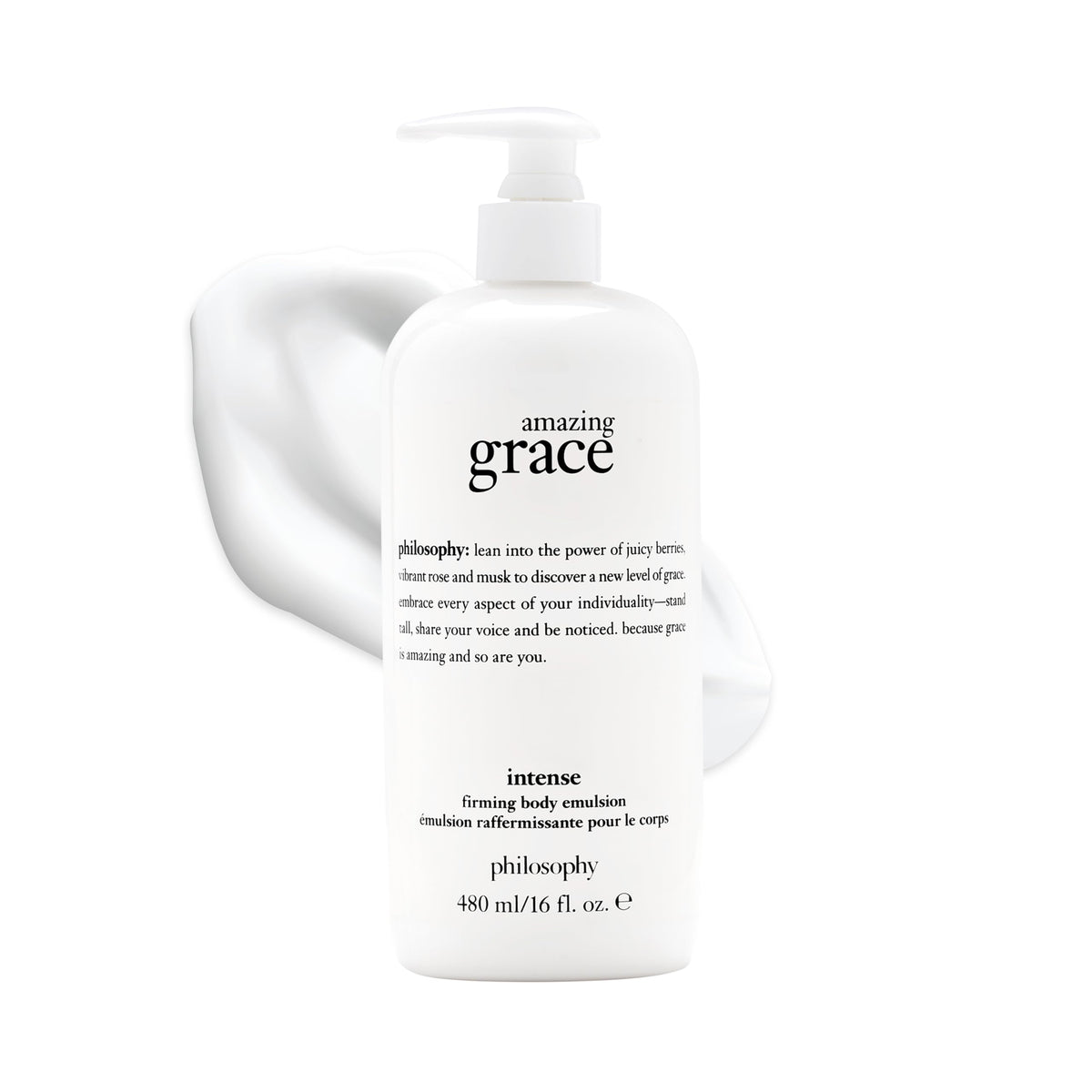 philosophy Amazing Grace Intense Firming Body Emulsion 16 fl oz front view