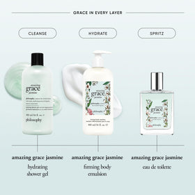 philosophy Amazing Grace Jasmine Body Emulsion texture close-up