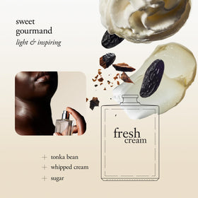 philosophy Fresh Cream Eau de Toilette bottle side view