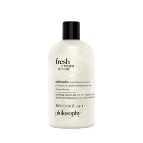 philosophy Fresh Cream & Mint Shower Gel 16 fl oz front view