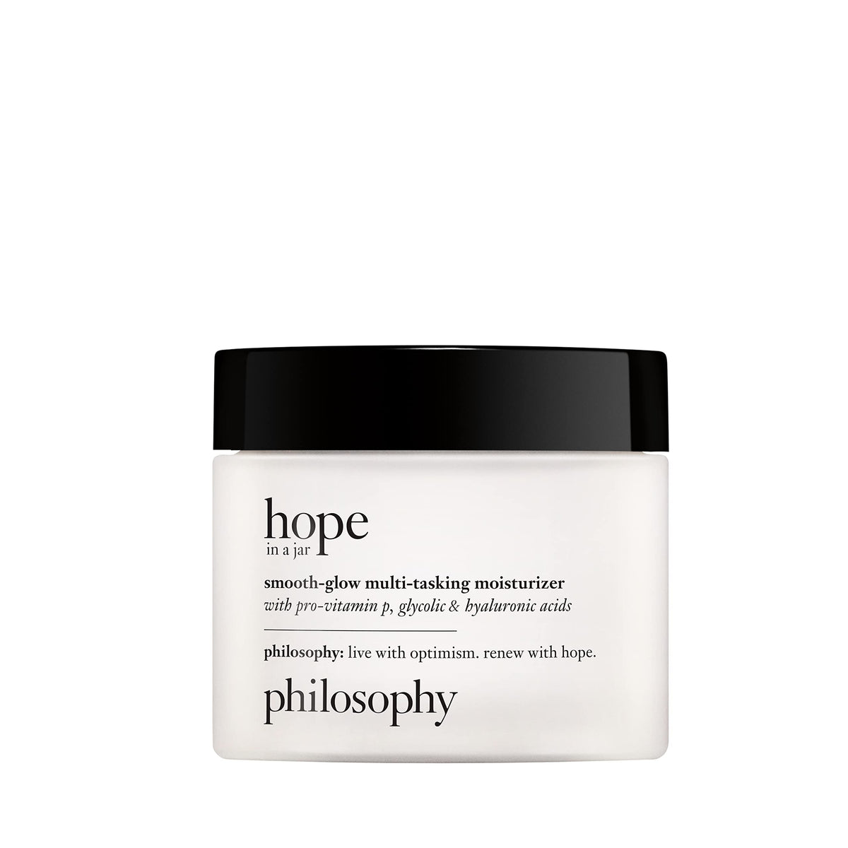 philosophy hope in a jar smooth-glow moisturizer front view