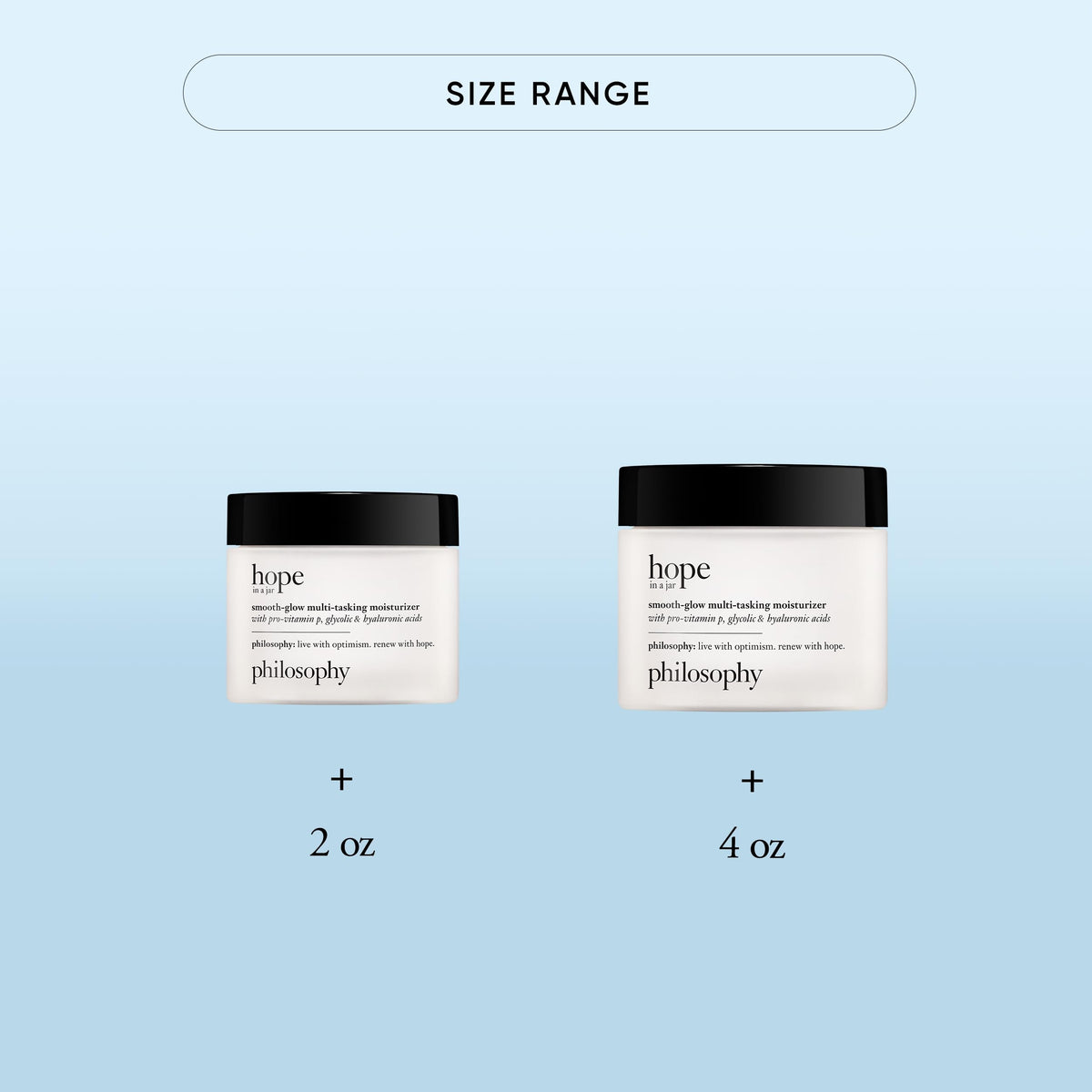 philosophy hope in a jar smooth-glow moisturizer texture close-up